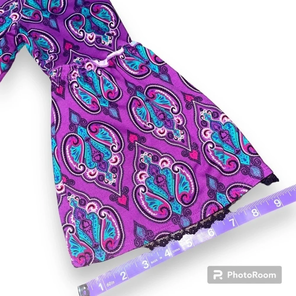 Disney Descendants D-Signed Evil Queen Youth large 14/16 Flare Purple Mal Dress